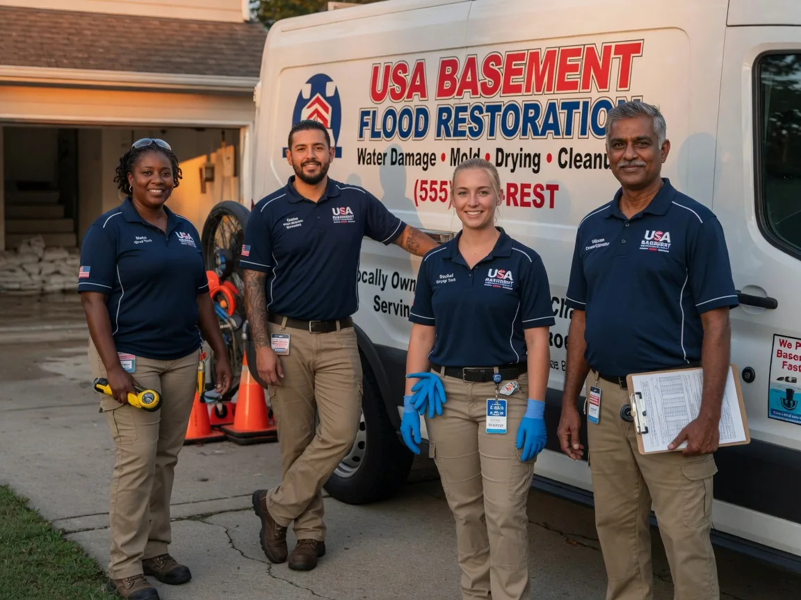 Basement Flood Cleanup company in Bernhards Bay, NY